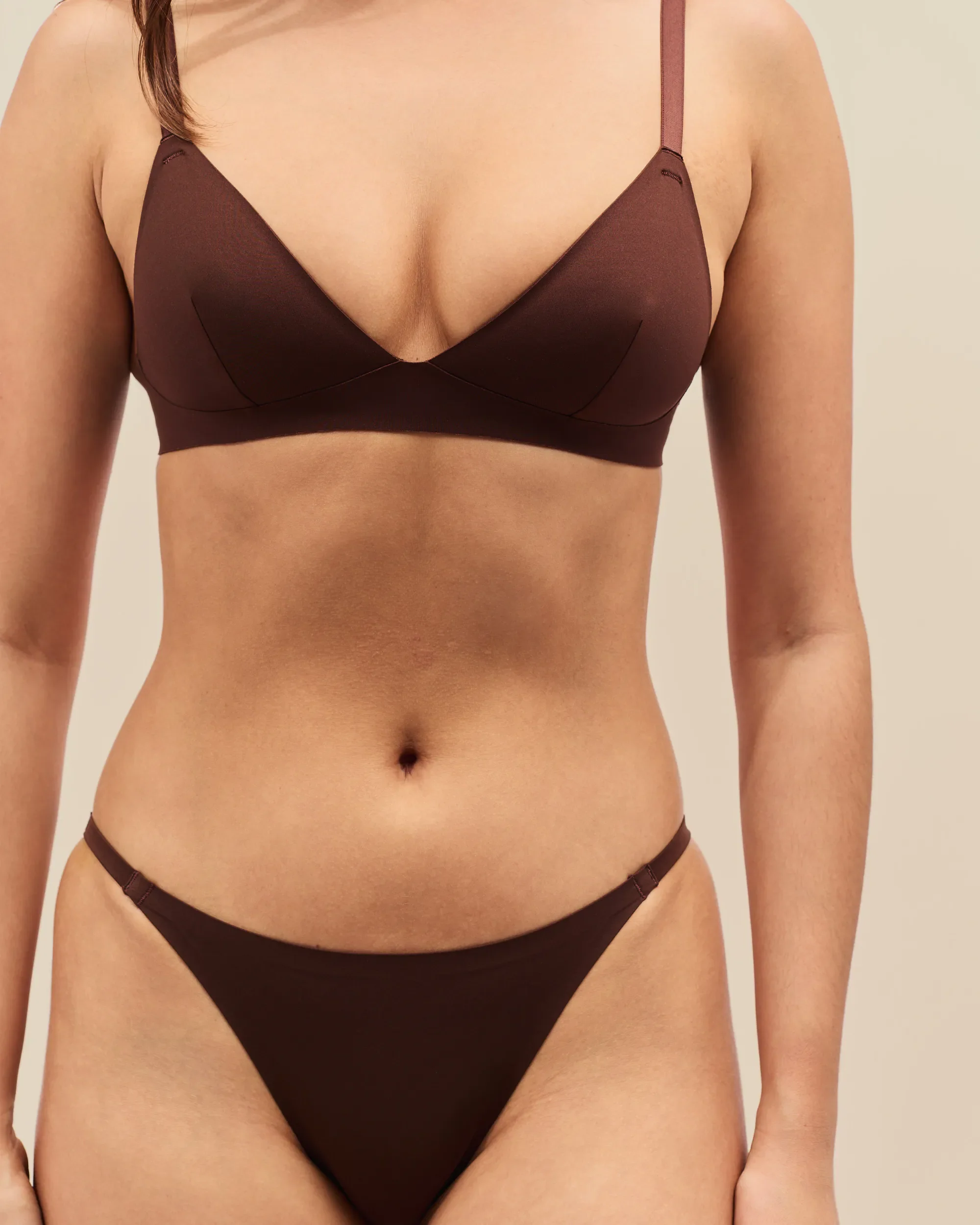 Brassière Triangle - Espresso - Image 3