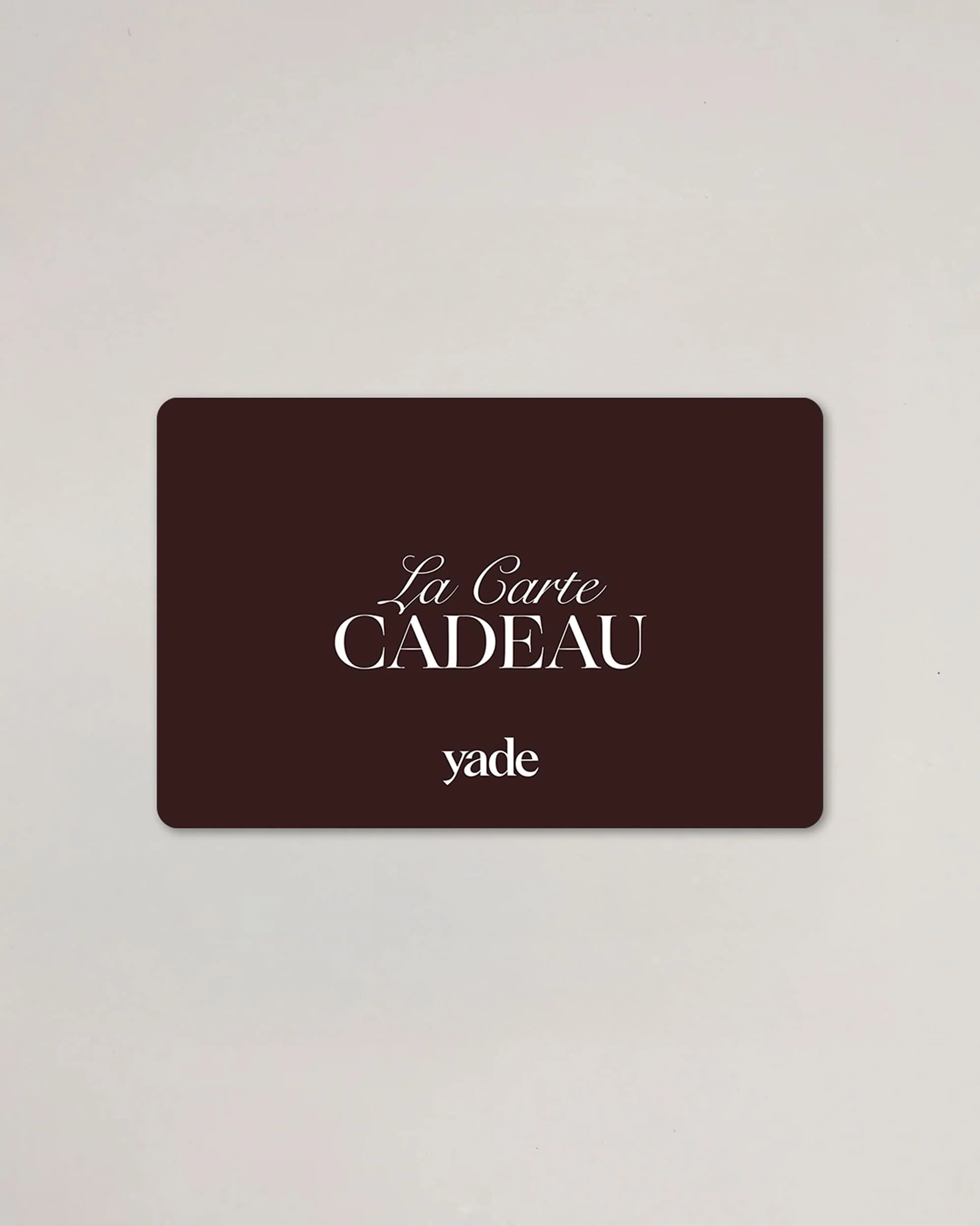 Carte cadeau