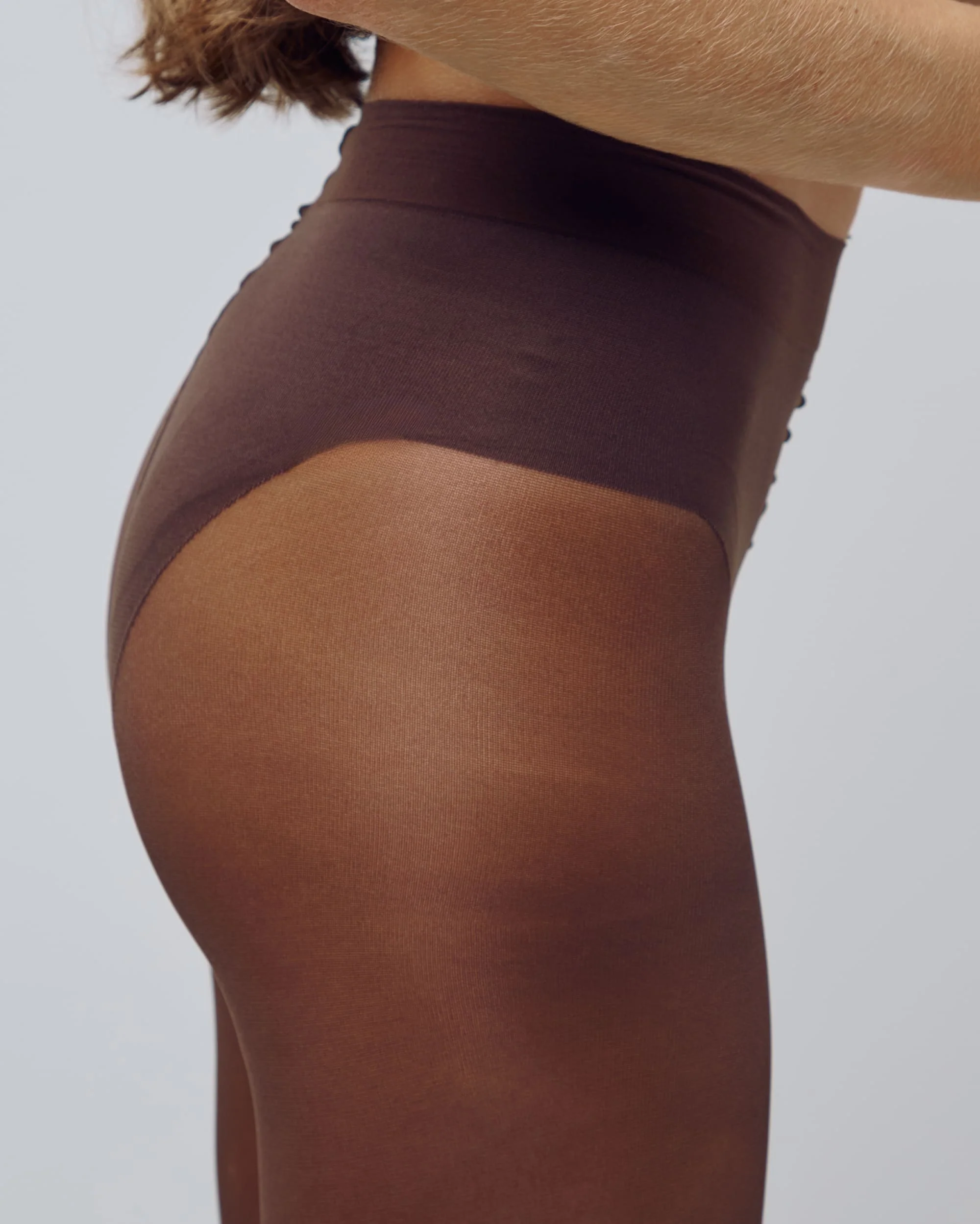 Le Collant Parfait - Bikini Sculptant - Brown 40D - Image 3
